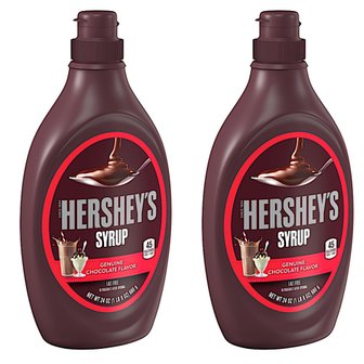  허쉬 초콜립 시럽 Chocolate Syrup 680g 2개