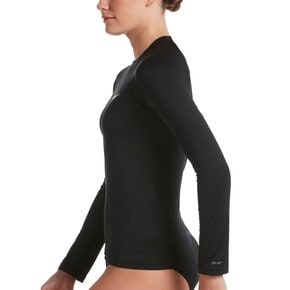 [2022-10-17 최신 입고]  여성수영복 에센셜 롱슬리브 래쉬가드 NESSA386-001