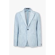 [TAGLIATORE] 노치트 라펠 데님 싱글 자켓 4714102610000