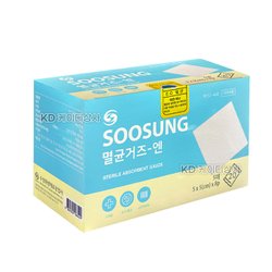 수성 멸균거즈 5cmX5cmX8P 100매입 드레싱 거즈 - SSG.COM