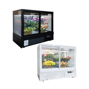 다이아RNF 꽃쇼케이스 사각 화이트 UKGS-1500FD-1F