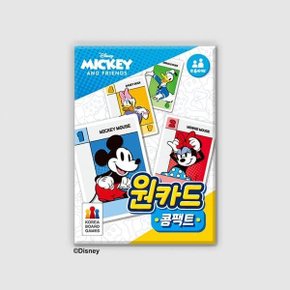 (예스24배송) 원카드 콤팩트 미키와 친구들 / 보드게임