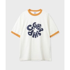 CGP 라운드 C.GRAPHY 링거 반소매 티셔츠 CBFUUTS007