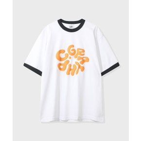 CGP 라운드 C.GRAPHY 링거 반소매 티셔츠 CBFUUTS007