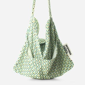 Rabbit eco bag_Green leaf