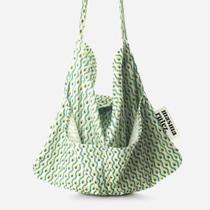 마스마룰즈 Rabbit eco bag_Green leaf