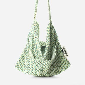 Rabbit eco bag_Green leaf