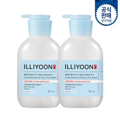 세라마이드 아토6.0 탑투토워시 500ML 2개