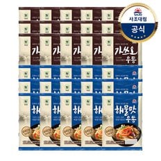 대림선 [사조]대림선 가쓰오우동 229.4g x15개 +해물맛우동 212g x15개