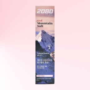 2080 퓨어마운틴 핑크솔트 치약 120g 빠른배송 최저가 도전
