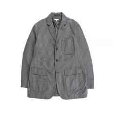 엔지니어드 가먼츠 24 Ivy Blazer Grey PC Gunclub Check (24S1D069-OR244-