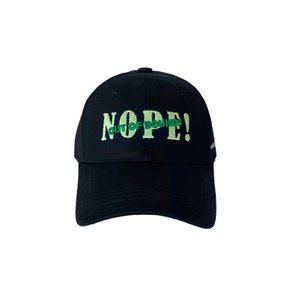 NOPE! OUT OF BOUNDS BALL-CAP 몽버디 OB금지! 볼캡 BLACK