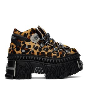 탠 New Rock 플랫폼 스니커즈 UE64SN160L LEOPARD