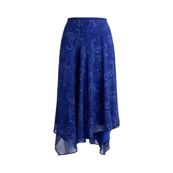 페이즐리 조젯 행커치프 스커트(WMLRSKTS6H20293400)