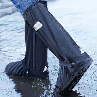 오너클랜 신발 방수커버 레인부츠 미끄럼 방지 실리콘 지퍼형