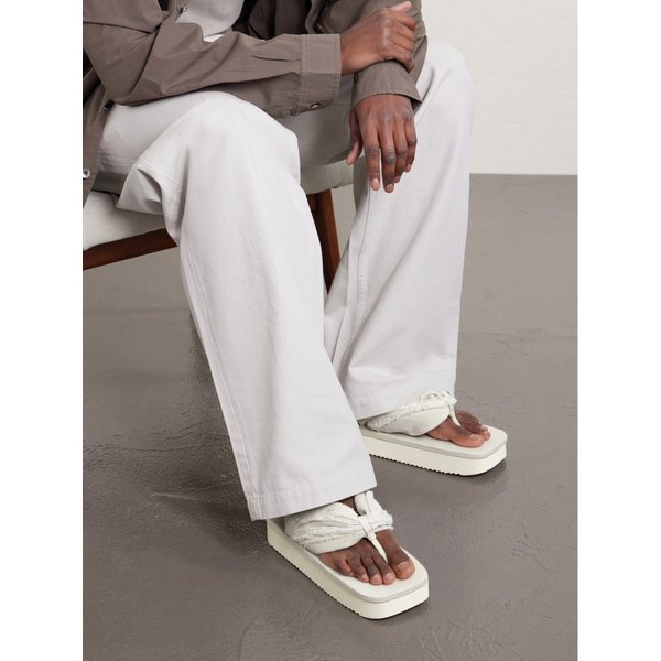 다크쉐도우바이릭오웬스 프레이드 데님 샌들 46376663162976178