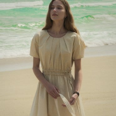 틸아이다이 String detail dress TISU02OP03_Beige