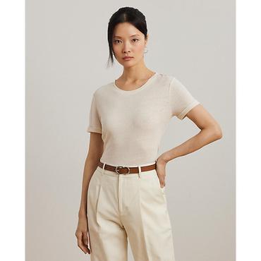 로렌 랄프 로렌 리넨 블렌드 저지 티(WMLRKNISN820272101)