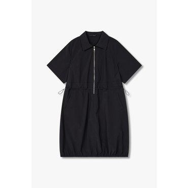 GCUT [지컷25S/S]하프 집업 숏 슬리브 원피스(7255237113)