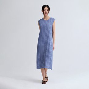 라운드넥 슬리브리스 H라인 롱 원피스_EPOPM325005