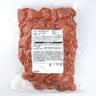  선진FS 부대찌개 후랑크 소시지 1kg (어슷썰기)