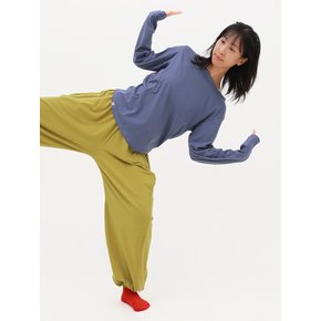 Mukha cover top [ dusty blue ]