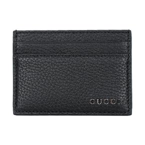 [시흥점] 25FW 로고 레더 카드지갑 (771157 AABXM 1000)