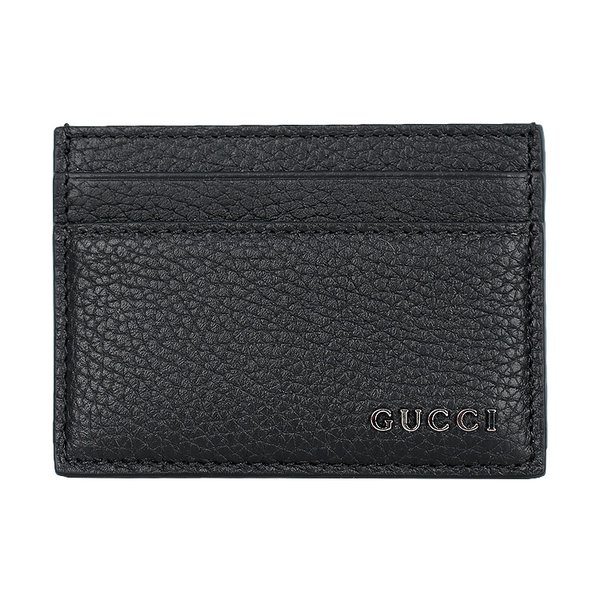 [시흥점] 25FW 로고 레더 카드지갑 (771157 AABXM 1000)