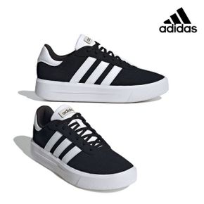 매장정품 아디다스 ADIDAS 남녀공용 코트 플랫폼 스웨이드 스니커즈COURT PLATFORM SUEDE IG86