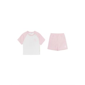 (공식) 25SS 바시티 토들러 티셔츠세트 NY (L.Pink) 7AS1BB153-50PKL
