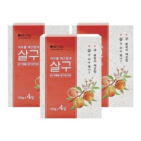 동산C&G 살구비누 100G 4입 x 3개