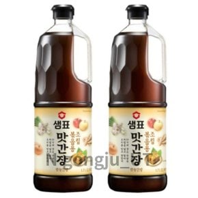 샘표 만능 소이 소스 조림 볶음용 맛간장 1.7L 2개