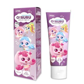 어린이 캐릭터 고불소 키즈치약 80g 1개 청포도향