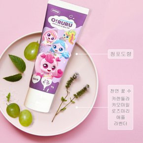 어린이 캐릭터 고불소 키즈치약 80g 1개 청포도향