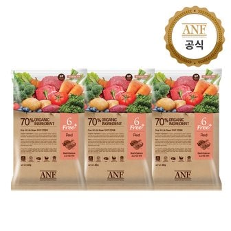 ANF [샘플체험팩] ANF 독 식스프리플러스 레드 샘플 40g x3개