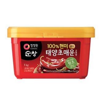 청정원 F)청정원 현미 매운고추장 1kg