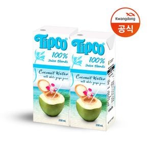 광동 팁코 코코넛워터 200ml 24팩/음료 혼합주스[33924237]