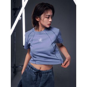OG 쉴드 인시전 숏 슬리브 티셔츠-다크  블루