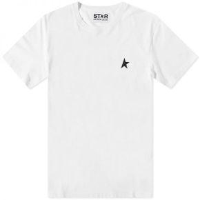 스몰 스타 체스트 로고 티셔츠 - 옵틱 화이트  블랙 GMP01220-P000593-10364