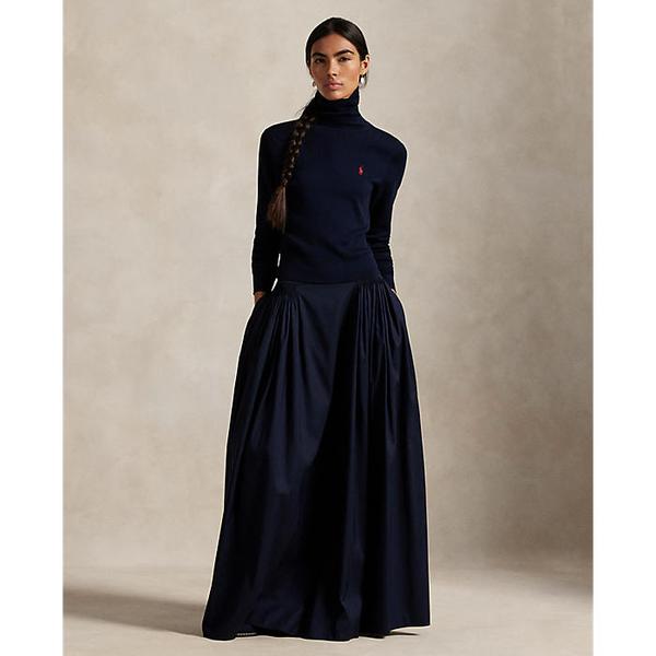 여성 코튼 실크 파유 맥시스커트(WMPOSKTNDC20125400)