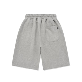 SP PEACE CLUB SWEAT SHORTS-MELANGE GRAY