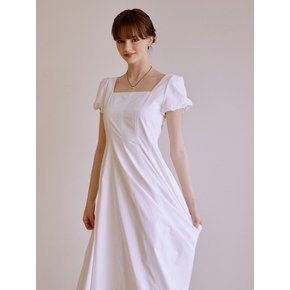 [리퍼브] Juicy square dress (white)