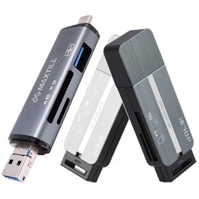 USB3.0 멀티 카드리더기 SD micro USB 메모리 C타입 초고속 데이터 전송 네비 자동차 블랙박스