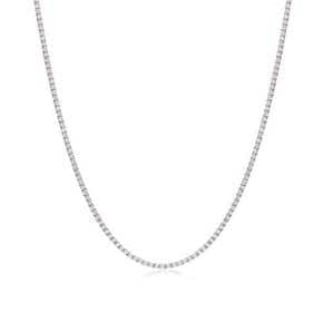 DIA-Dia Prong Tennis Necklace 2.0 SJKA109NWW400