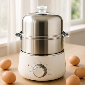 계란 전기찜기 스텐 달걀 계란반숙기 에그스티머