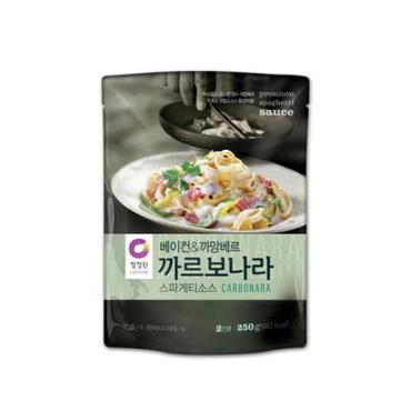 청정원 까르보나라 스파게티소스 250g