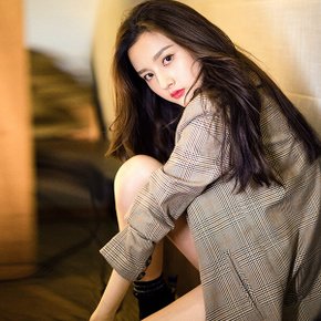 더블 체크 자켓 정장 점퍼 코트 아우터 여성 여자