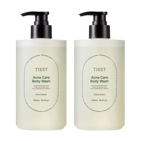 확대된 대표 TBZ 티에스트 시트러스 바디워시 약산성 여 드름케어 500mL 2개