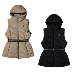 풋조이골프조끼 CQK FKJWD8409 KR 23FW MID DOWN VEST WMN