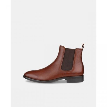 이스퀘어 4654693 ECCO Mens Citytray Chelsea Boots - COGNAC